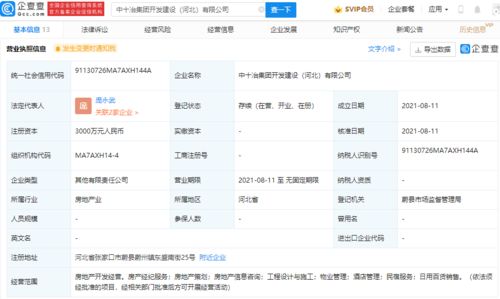 中國黃金集團(tuán)關(guān)聯(lián)公司參股成立新公司，業(yè)務(wù)拓展至房地產(chǎn)開發(fā)與咨詢